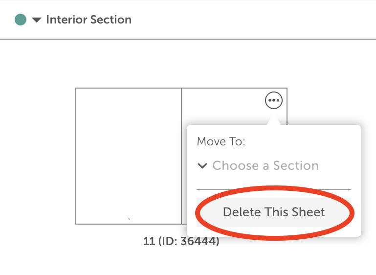Delete This Sheet option